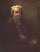 Portrait of the Artist at His Easel (mk05) Rembrandt Peale
